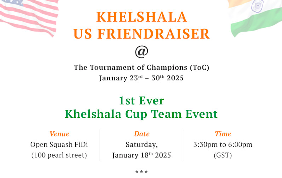 Khelshala fundraiser